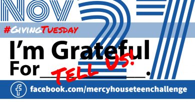 Giving Tuesday Ad Tell Us What You Are Grateful For