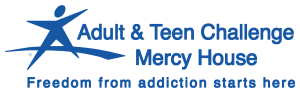 Mercy House Adult & Teen Challenge Blue Logo